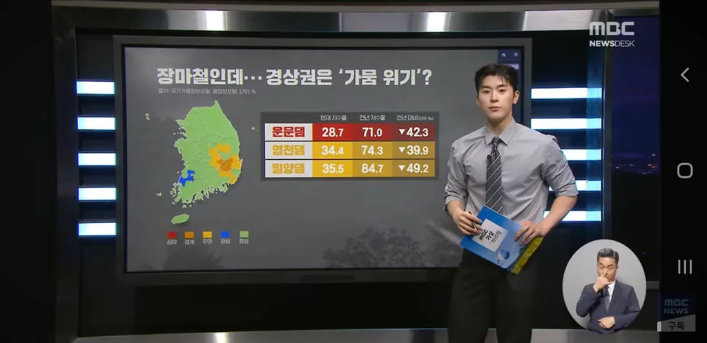 장마 막바지 전망…남부는 물 부족 비상 2