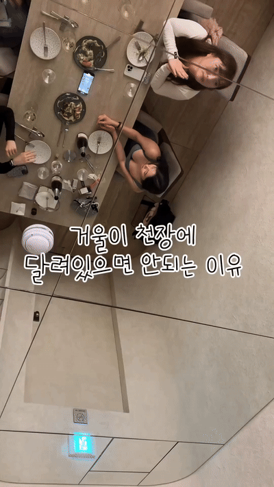 ㅇㅎ)천장 거울의 중요성