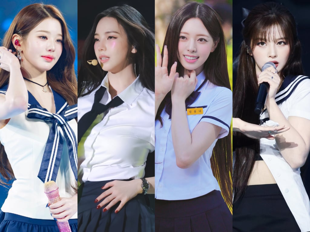 장카설유 교복 앞태 뒷태 2