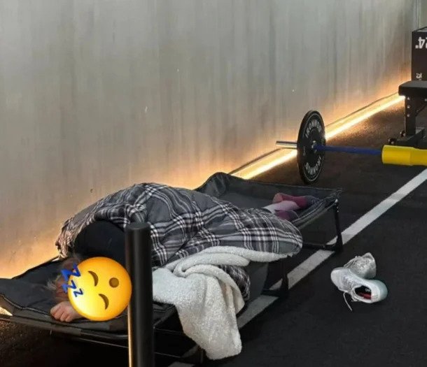 중국 24시간 헬스장 근황 2