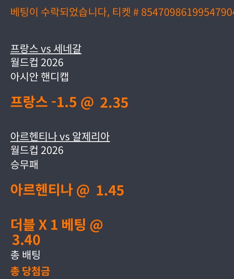 월드컵 원정대 출발
