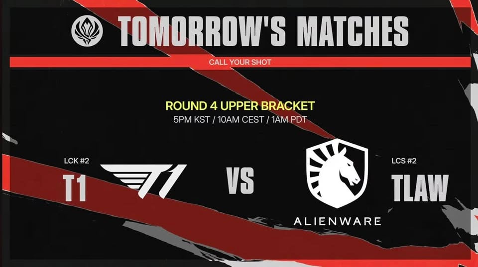 07/01 17:00 경기 MSI 플레이인 #BO.5# T1 (-2.5) vs 팀리퀴드 2