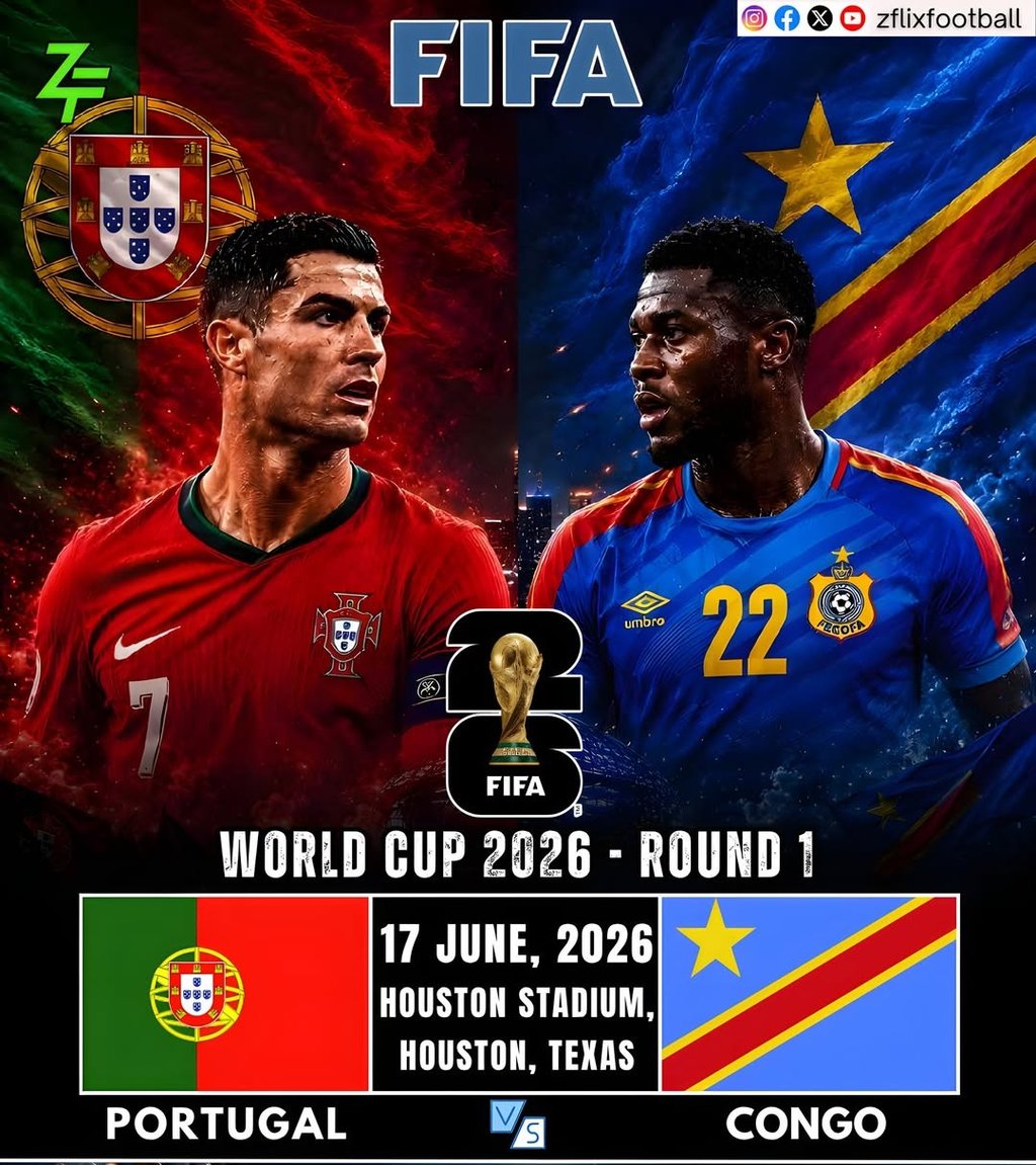 06/18 02:00 경기 FIFA 북중미 월드컵 포르투칼 (-1.5) vs 콩고 2