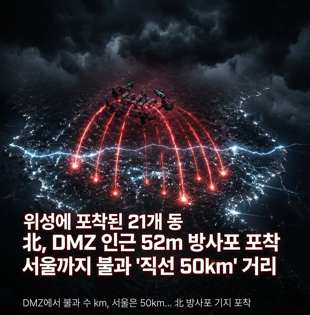 미국 위성이 우리나라 주사하는이유