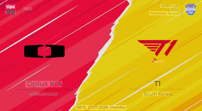 7/27 17:15 경기 KeSPA Cup #단판# 디플러스기아 vs T1 2