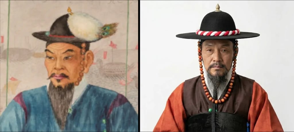 AI로 복원한 한국 역사 인물들의 얼굴 8