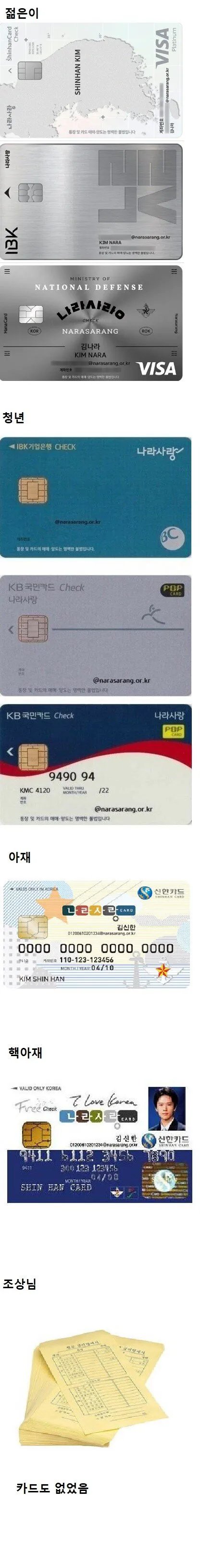 나사카로 알아보는 아재력