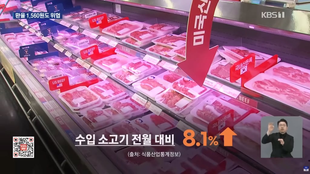 큰일난 대한민국 물가 , 환율 근황 ............... 3