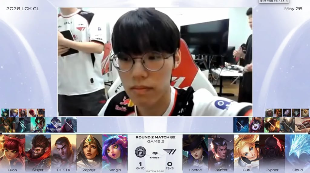 [ROUND 1-2] BFX vs T1 2세트 밴픽