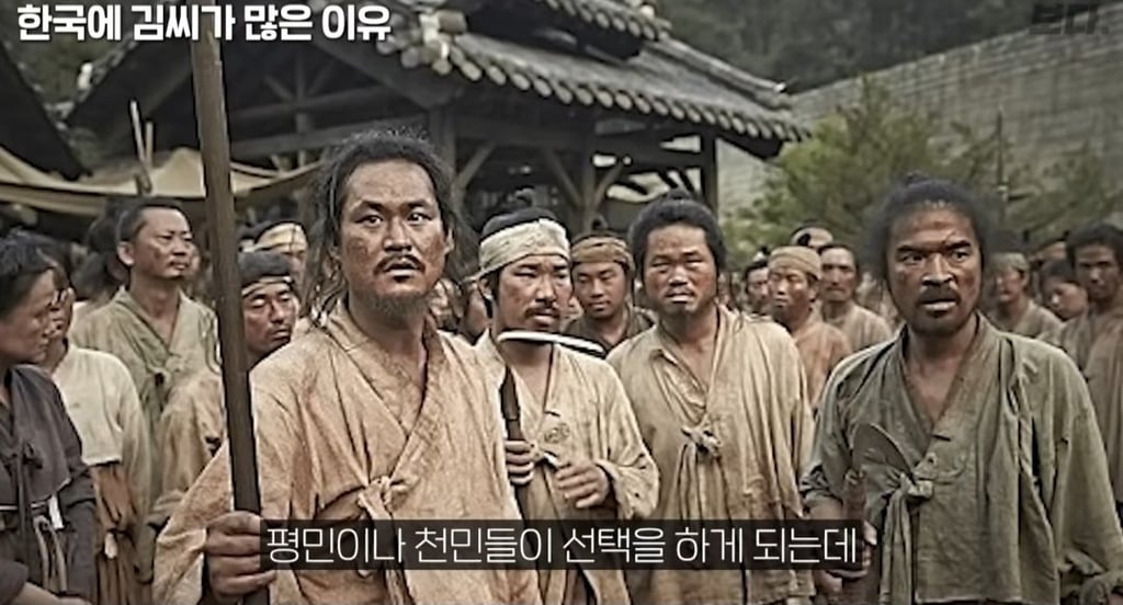 한국에 유독 김씨가 많은이유 20