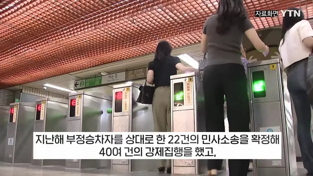 부정승차 벌금 1900만원 안내고 버틴 30대녀의 최후 8