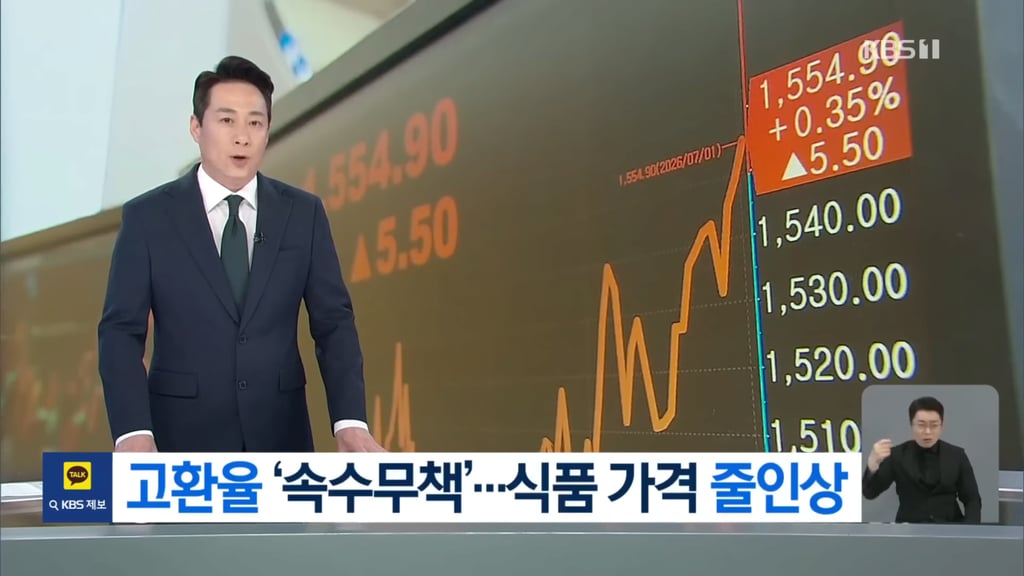 큰일난 대한민국 물가 , 환율 근황 ............... 1