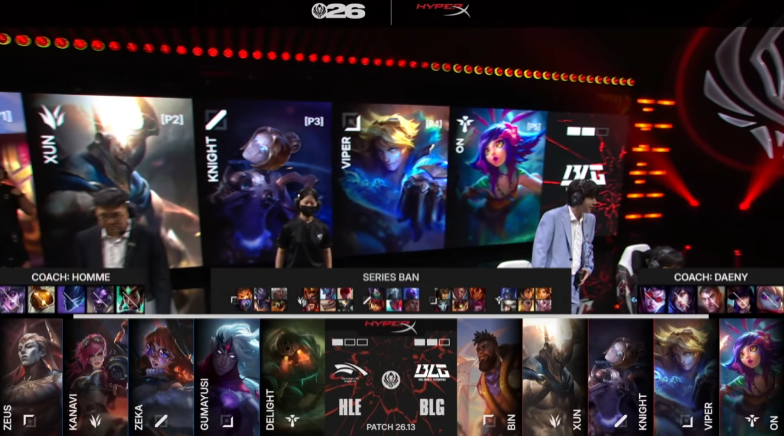 [ 🎮 LOL 🎮 🏆 MSI 🏆 BLG vs 한화 ] 4세트 벤픽 / 픽