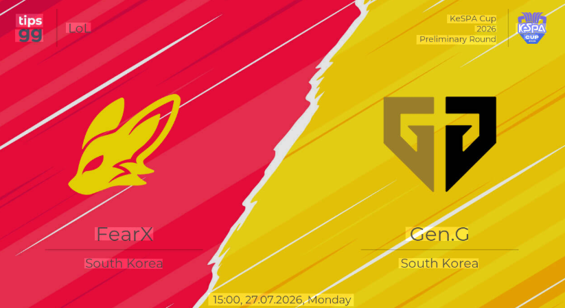 7/27 15:00 경기 KeSPA Cup #단판# BNK피어엑스 vs 젠지 2