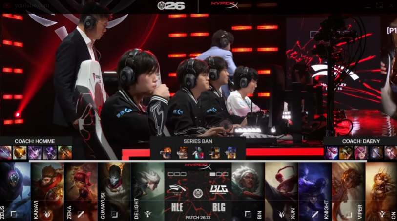 [ 🎮 LOL 🎮 🏆 MSI 🏆 BLG vs 한화 ] 2세트 벤픽 / 픽