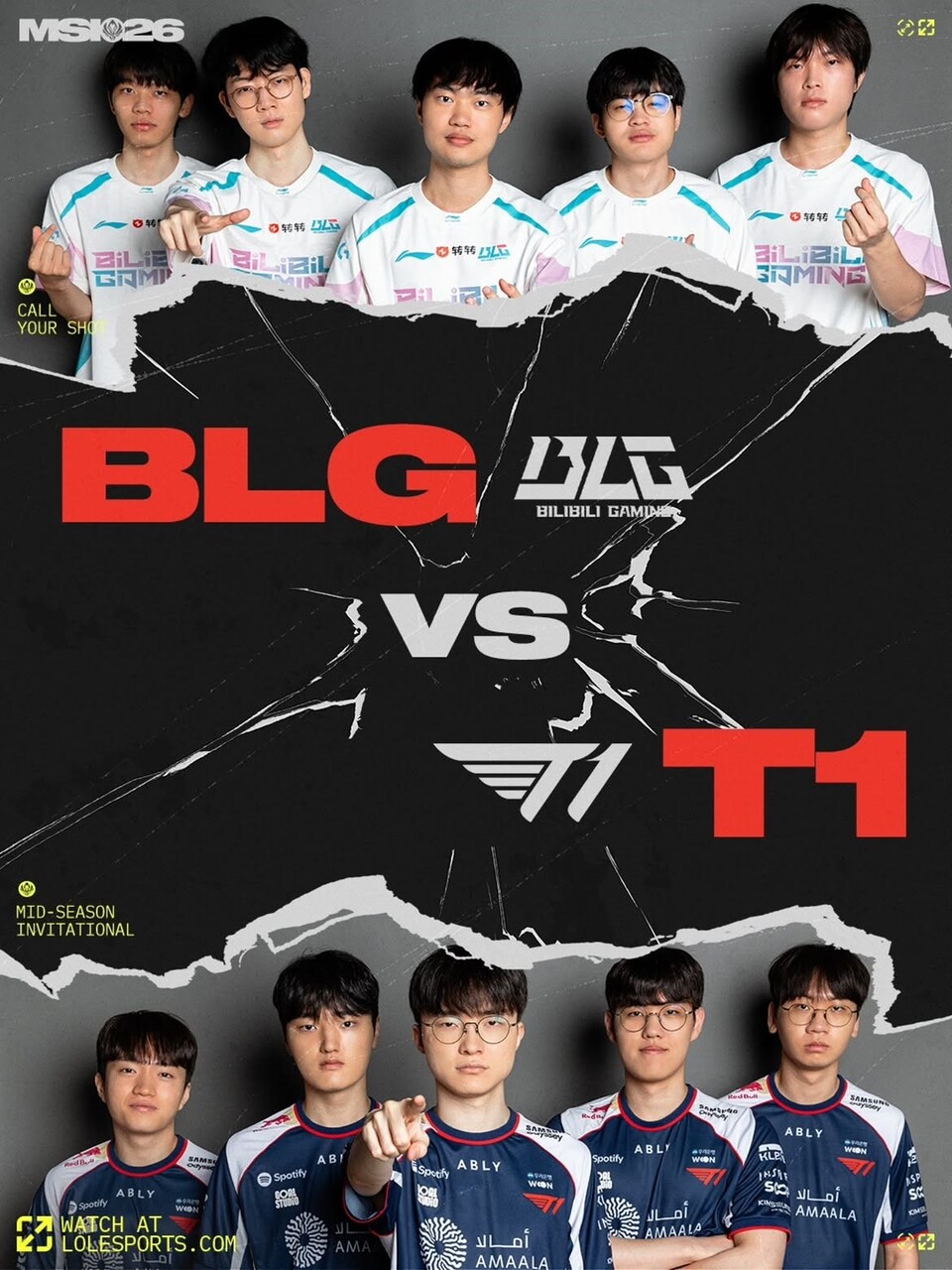07/04 17:00 경기 MSI #BO.5# BLG vs T1 2