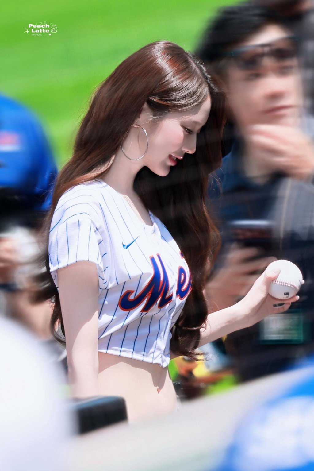 뉴욕 메츠 시구 나선 장원영 ㄷㄷ 2