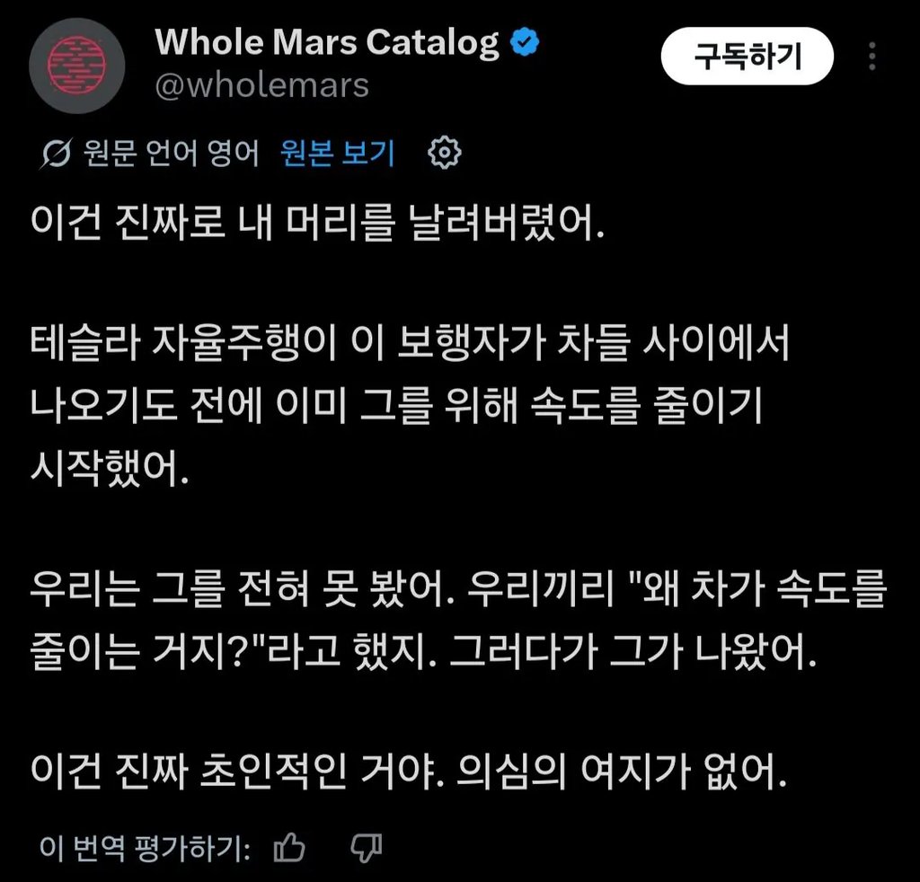결국 특이점이 와버린 테슬라 자율주행 2