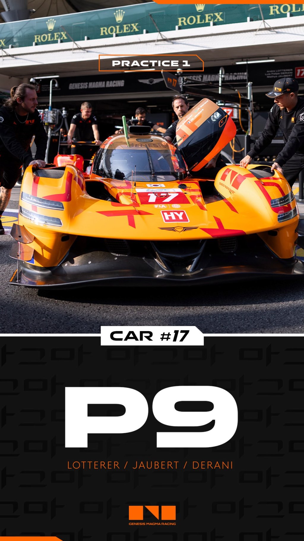 WEC Sao Paulo 6H FP1) 제네시스 마그마 레이싱 순위 1