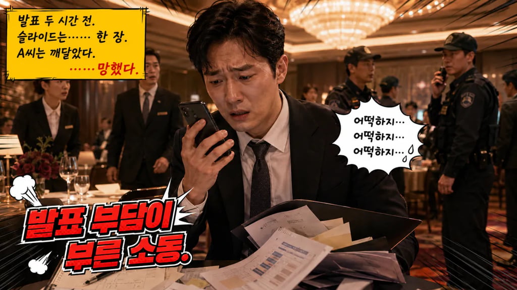 호텔 폭파 협박한 사람, 알고 보니 행사 발표자 ㄷㄷ 1