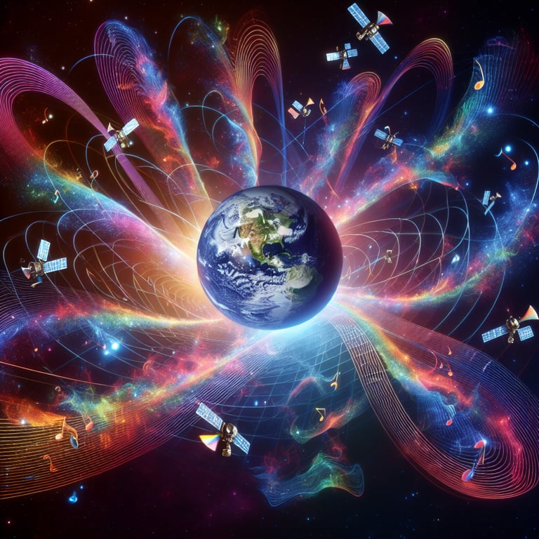 NASA's Satellites Uncover Earth's 'Musical' Magnetic Miracles
