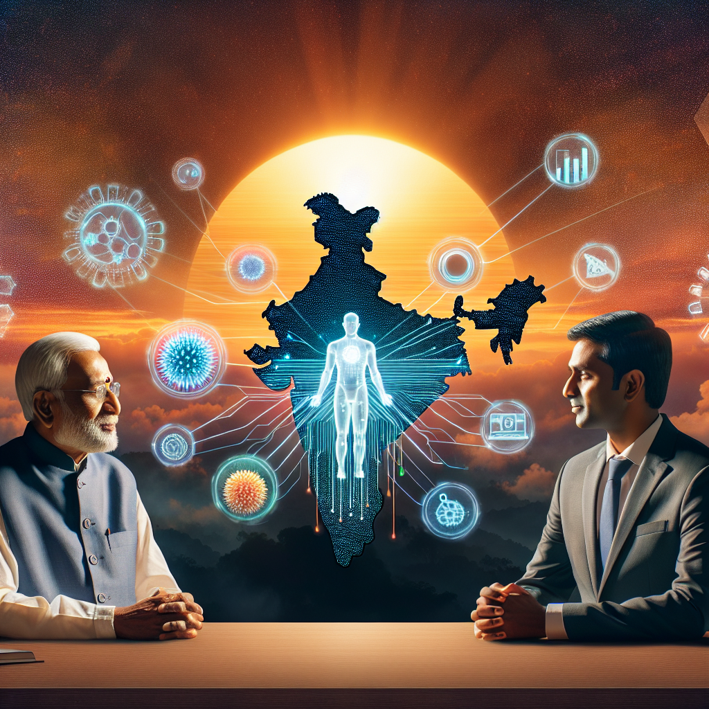 PM Modi and Vishal Sikka Chat About India's Bright AI Future
