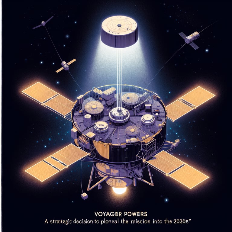 Voyager 2 Powers Down: NASA's Strategic Move to Extend the Mission into the 2030s