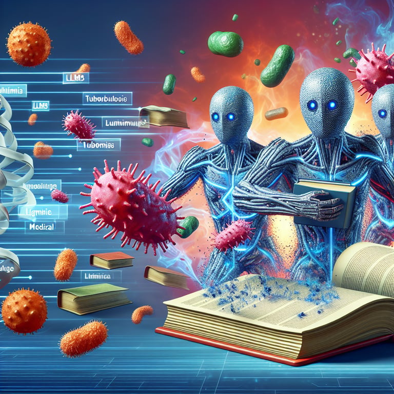 LLMs and Tuberculosis: The AI Trio Battles Medical Queries