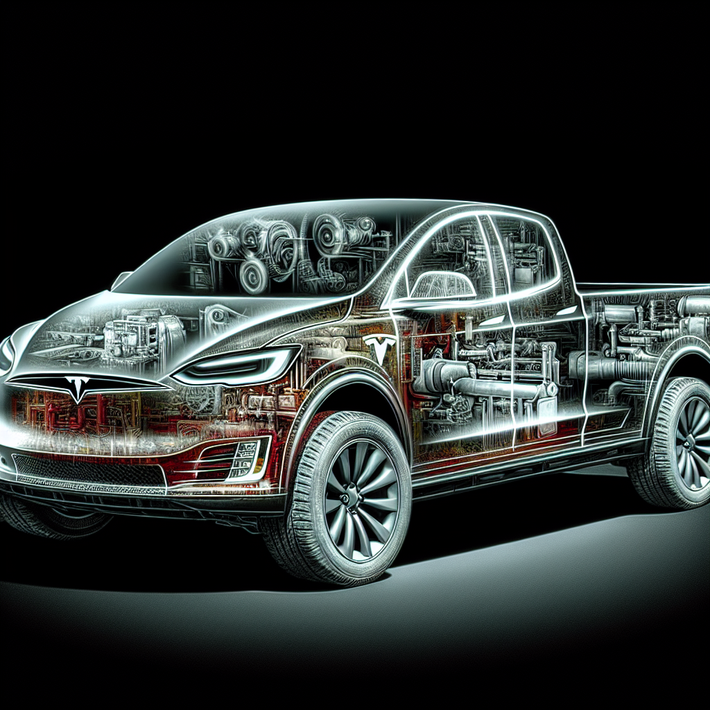 Beneath the Surface: Tesla Cybertruck's Ghostly Marks Reveal Manufacturing Mystique