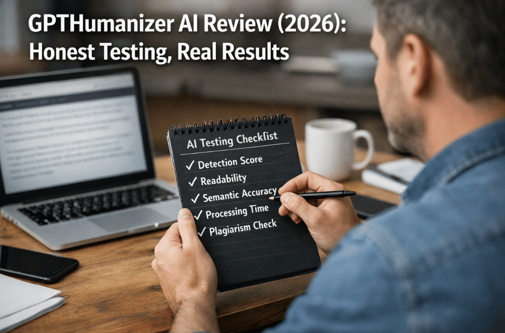 GPTHumanizer AI Review (2026) Honest Testing, Real Results