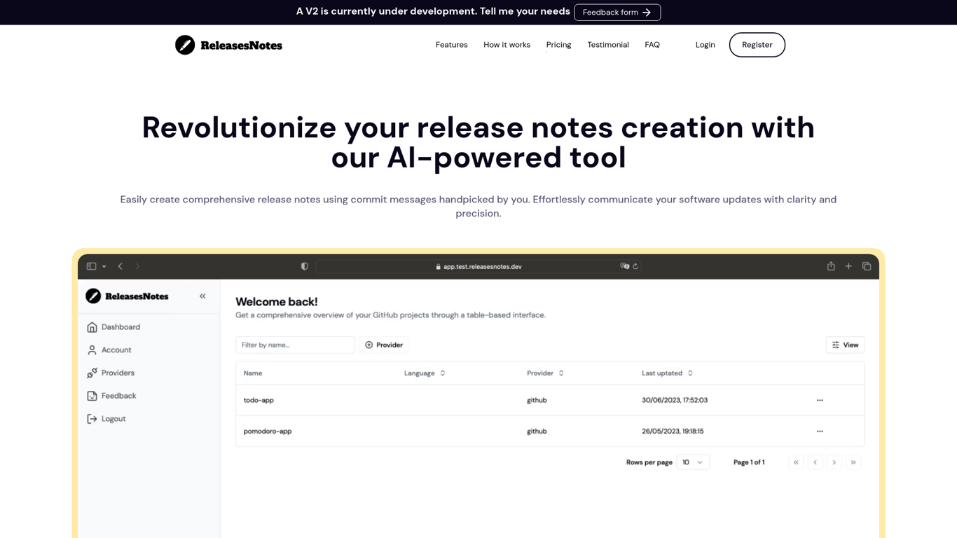 ReleasesNotes
