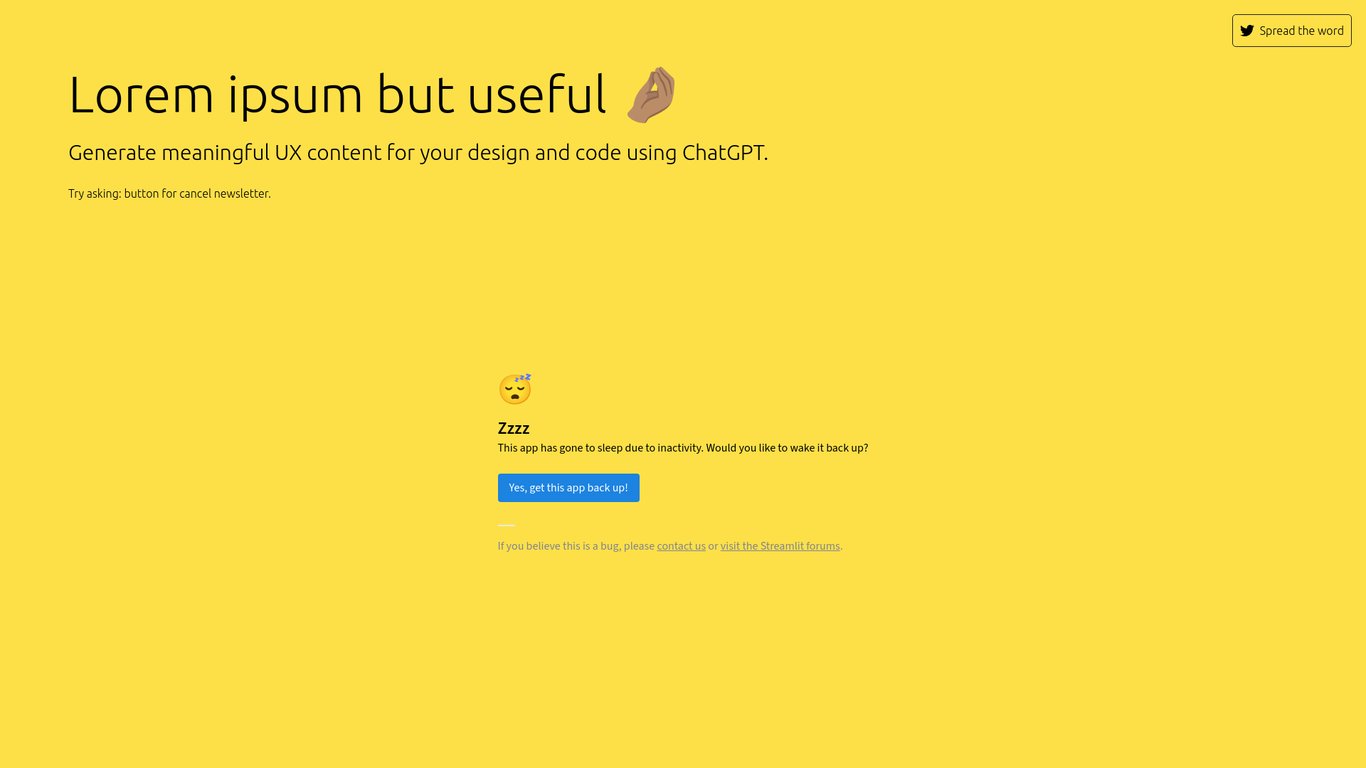 AI UX writer