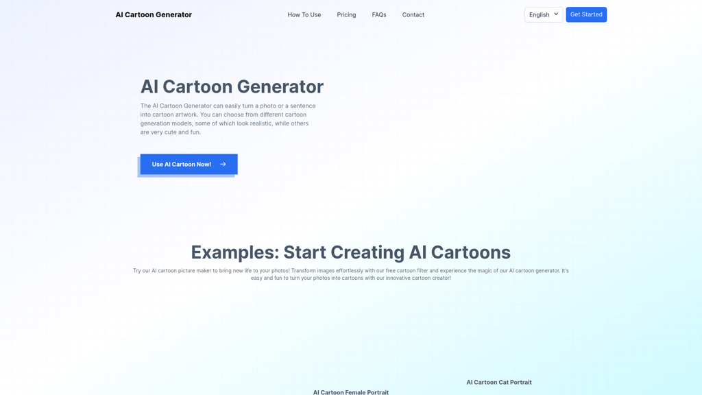 Thumbnail image for AICartoonGenerator