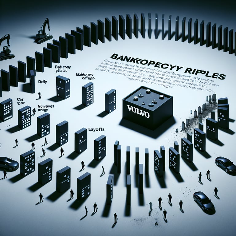 Bankruptcy Ripples: Volvo's Battery Blues with NOVO Energy Layoffs!