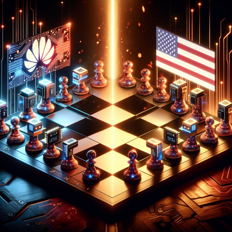 US-China Face-Off Over Huawei's AI Chips Heats Up