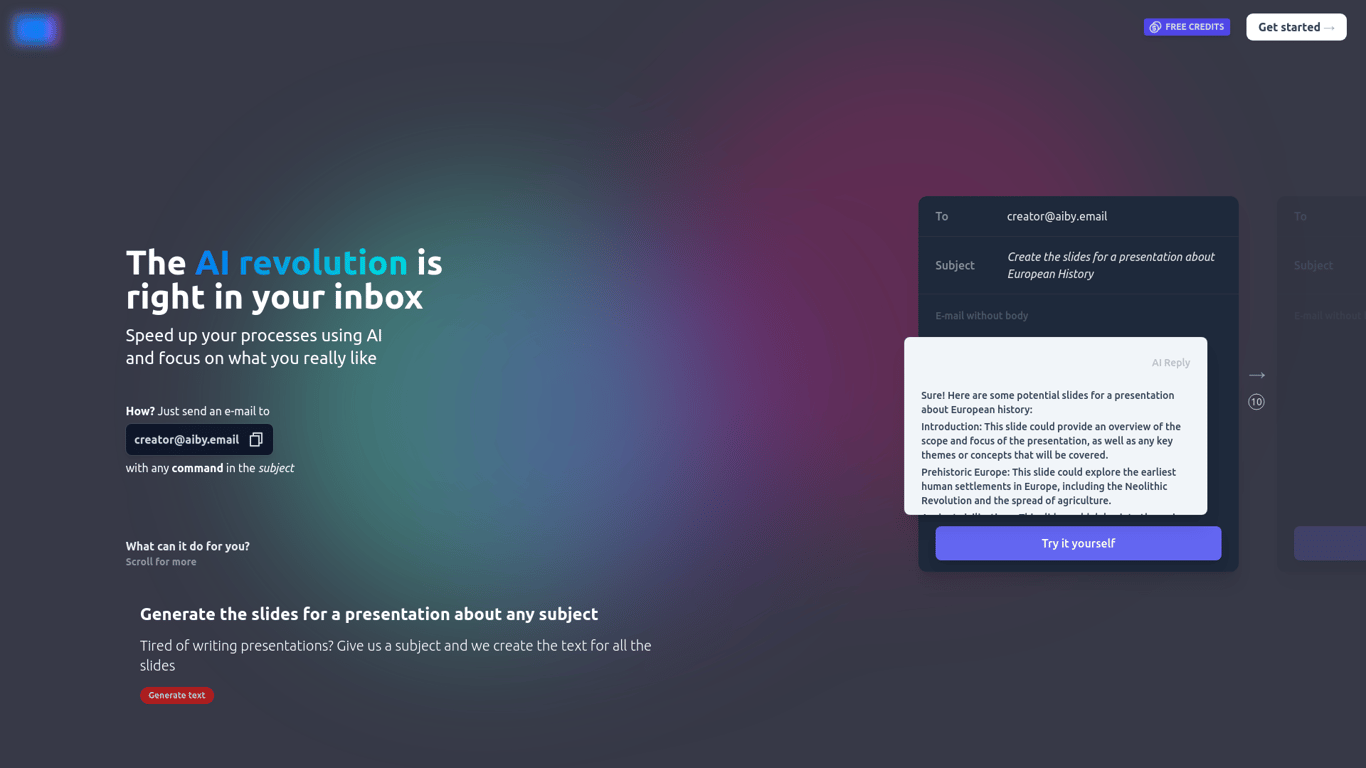 Thumbnail image for AIby.email