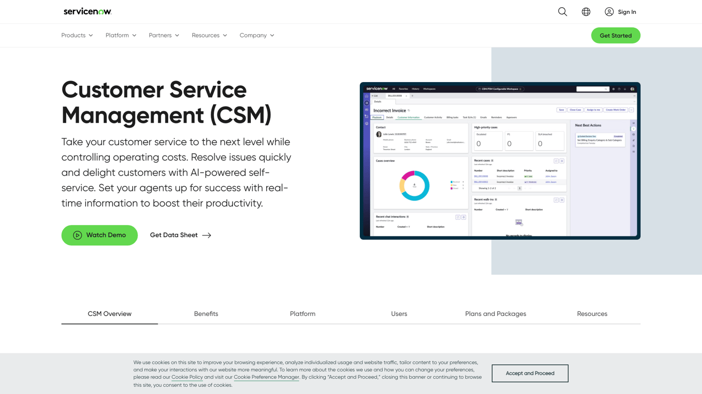 CSM | Servicenow