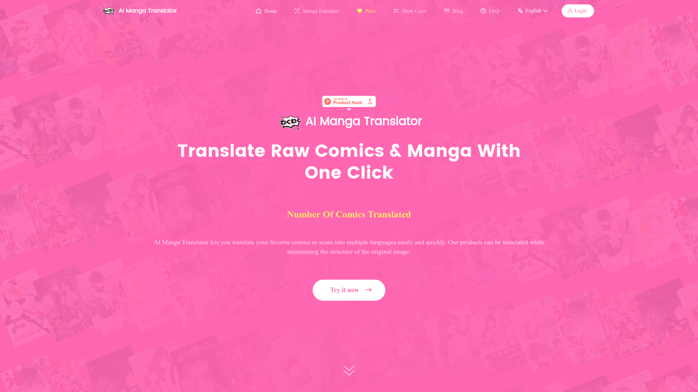 AI Manga Translator
