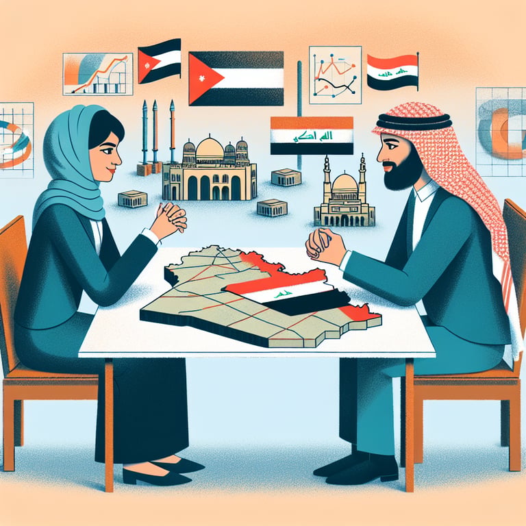 Jordan and Iraq Strengthen Ties: Prime Ministers Meet in Baghdad to Discuss Strategic Projects