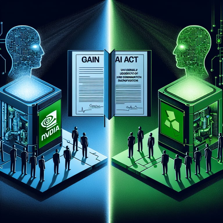 Nvidia Claps Back Against GAIN AI Act, Says It's a Buzzkill for AI Innovation