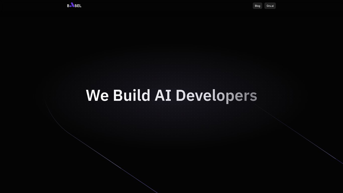 Thumbnail image for Babel Cloud
