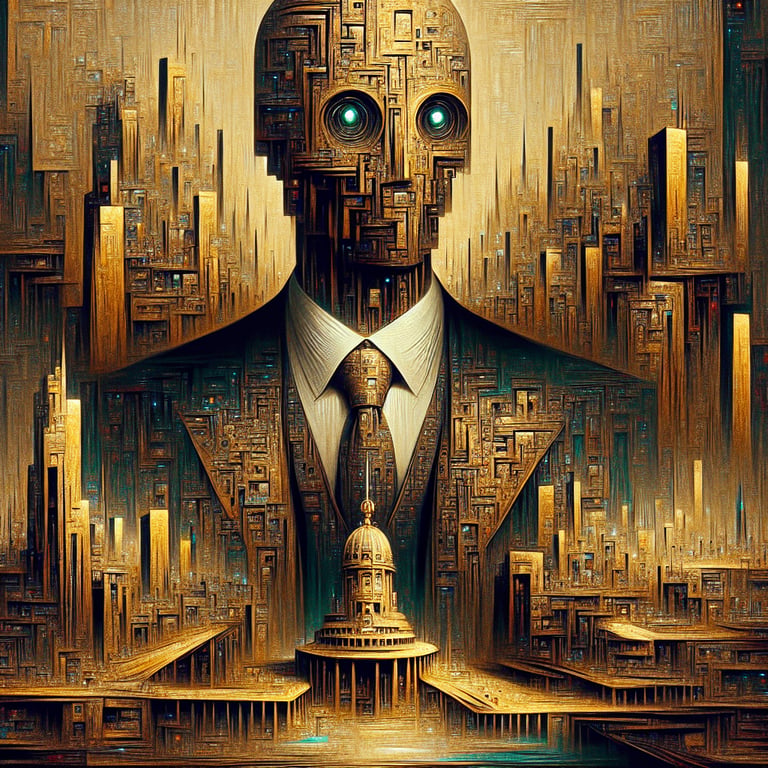 Beeple's Bizarre Billionaire Bots: Art Basel's Creepy Critique of Tech Titans