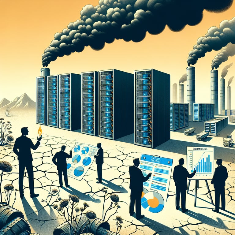 Trump's Fossil Fuel Allies Fuel the Data Center Boom: Are Environmental Concerns on the Backburner?