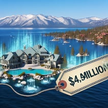 Lake Tahoe Makes Waves with Record-Breaking $44.45 Million Home Sale
