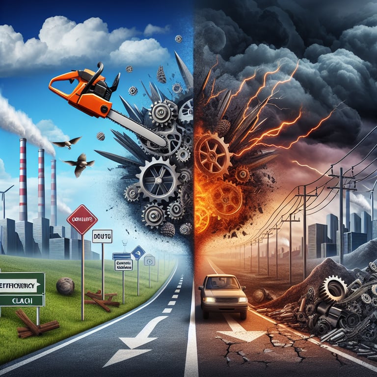 From Chainsaws to Conflicts: Elon Musk's Rocky Ride Leading the Department of Government Efficiency!