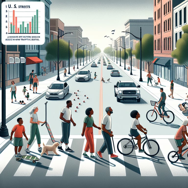 U.S. Streets Show Safety Strides with 12% Drop in Traffic Deaths in 2025