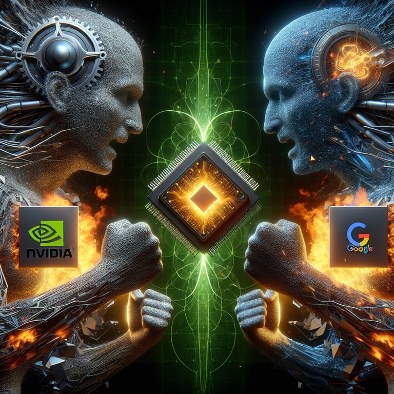 Nvidia vs. Google: AI Chip Showdown Heats Up With Meta's Involvement