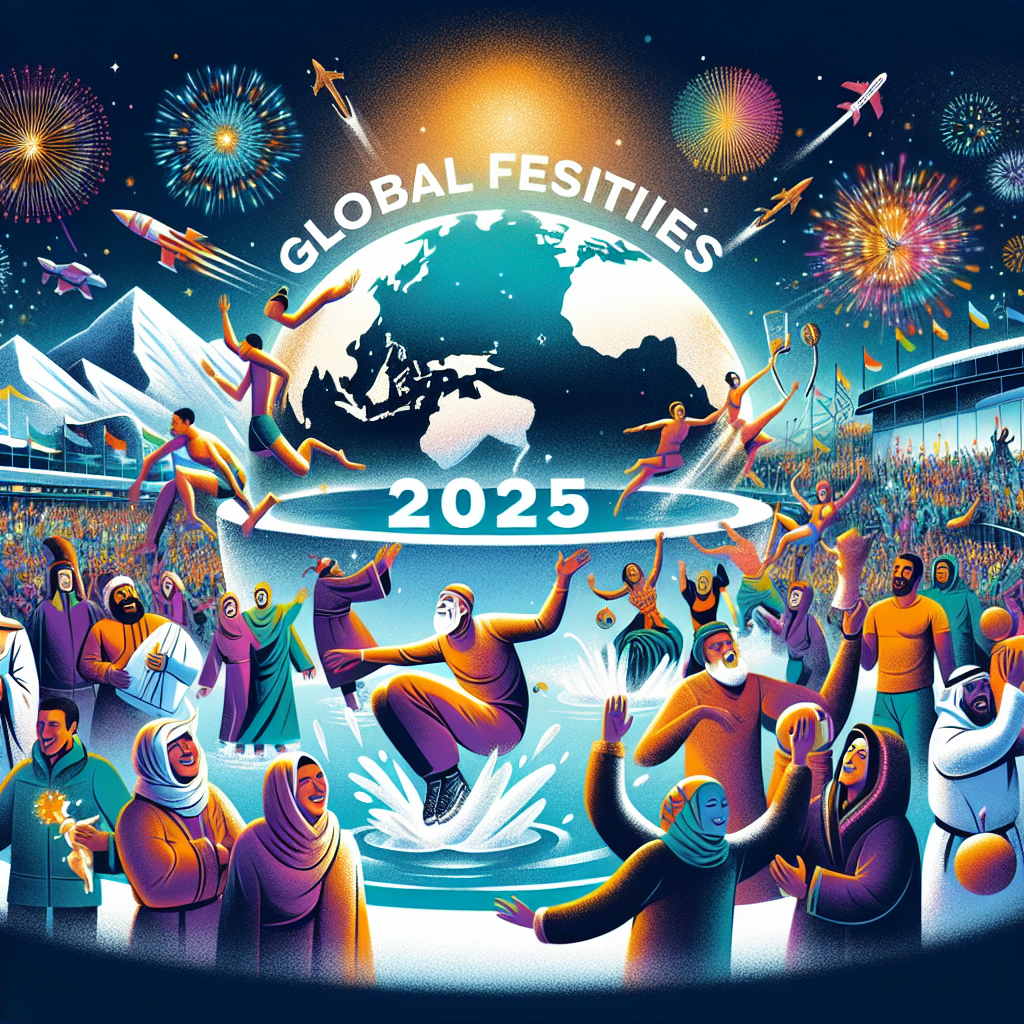 Global Festivities: Welcoming 2025 with Fireworks, Ice Plunges, and Cultural Celebrations
