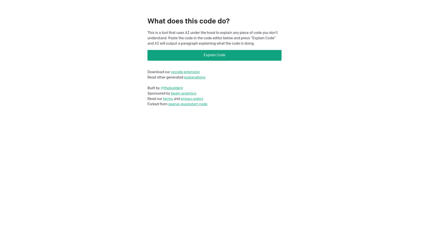 What does this code do?
