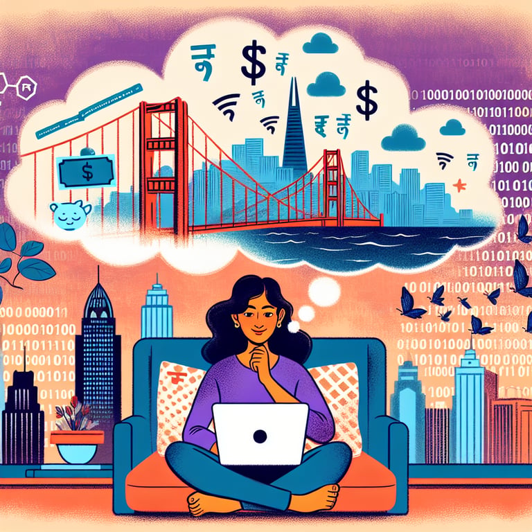 Silicon Valley Techie Dreams Big in Mumbai: High Hopes for a High-Paying Remote Gig!